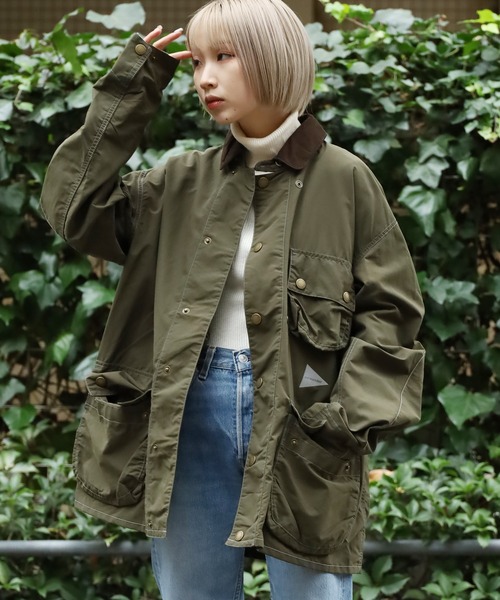 and wander（アンドワンダー）の「and wander×Barbour/アンドワンダー
