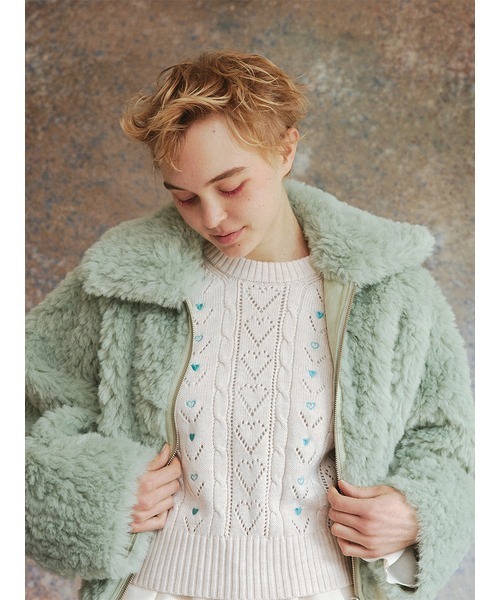 FURFUR（ファーファー）の「【限定カラー】エコファーリバーシブル