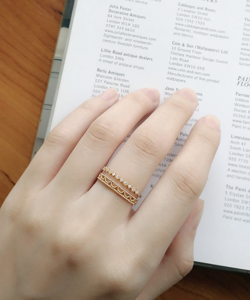 NOIR DE POUPEE（ノワールドプーペ）の「【WEB限定】K10 シンプル