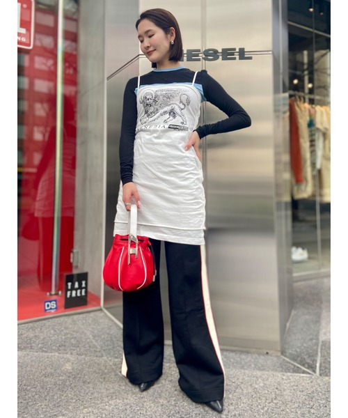 DIESEL（ディーゼル）の「レディース ワンピース キャミソール ドレス