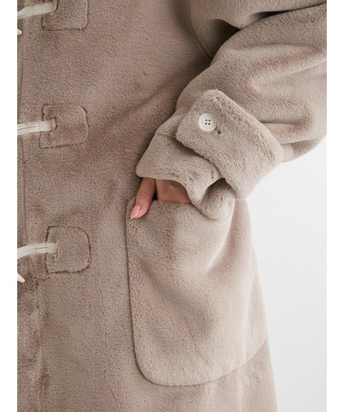 FURFUR（ファーファー）の「エコファーダッフルコート（ダッフルコート