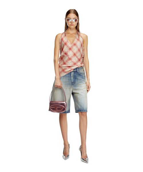 DIESEL（ディーゼル）の「レディース カウレザー ショルダーバッグ