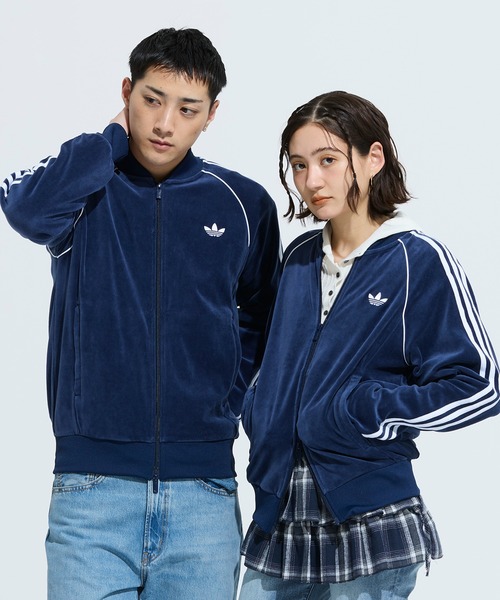 SST アディカラー ベロア トラックトップ / ジャージ / トラック