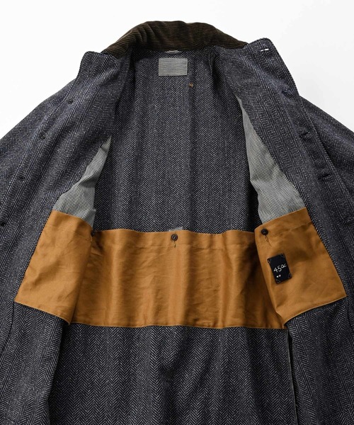 45R（フォーティファイブアール）の「コットンツイードの908コート