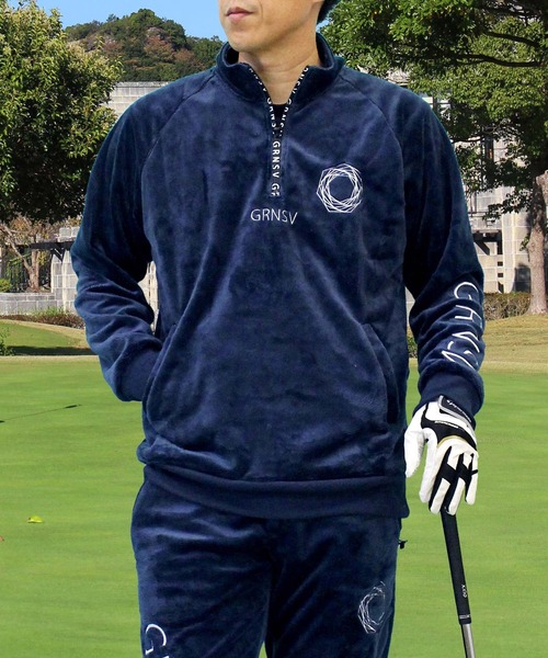 ジーフォアゴルフ パーカー トレーナーメンズLサイズ ジーフォア