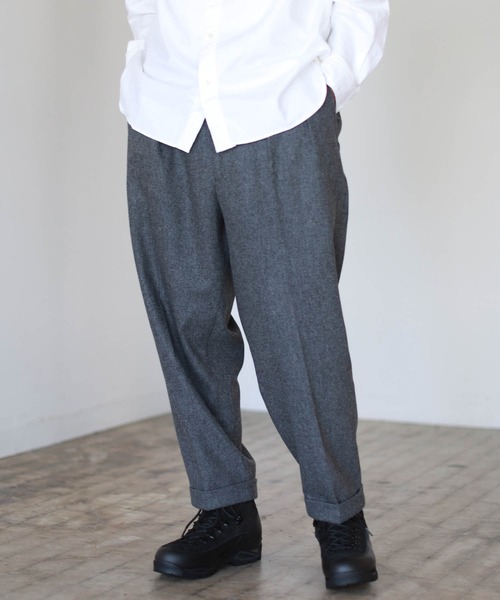 BEAMS PLUS（ビームスプラス）の「BEAMS PLUS / 2プリーツ フランネル