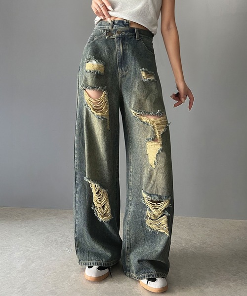 セール】《Javaジャバコラボ》主役を飾る1本。アシメトリーウエスト