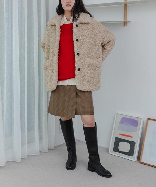 セール】ECOPELカーリーファーコート（その他アウター）｜URBAN