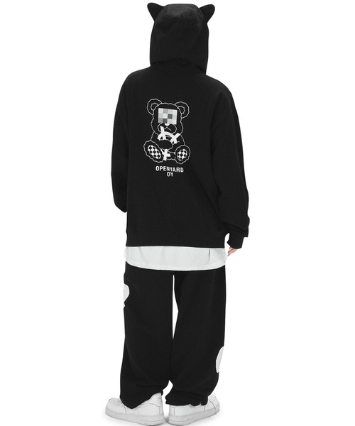 OY/オーワイ』 MOSAIC ODOLLY HOODIE ZIP UP/モザイクオードリー