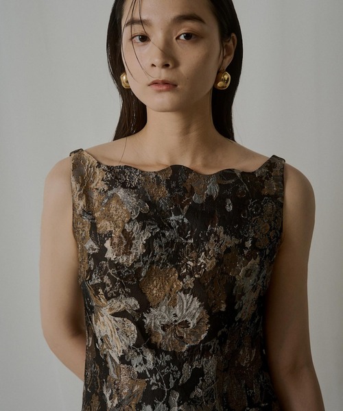 LE'RURE（リルアー）の「Wandering jacquard dress（ドレス）」 - WEAR