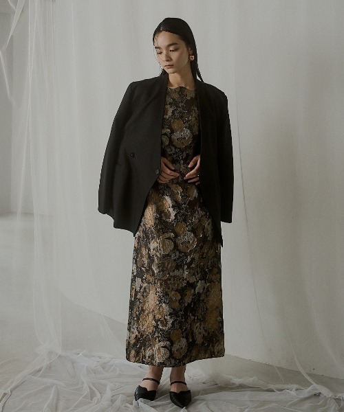 Wandering jacquard dress（ドレス）｜LE'RURE（リルアー）の