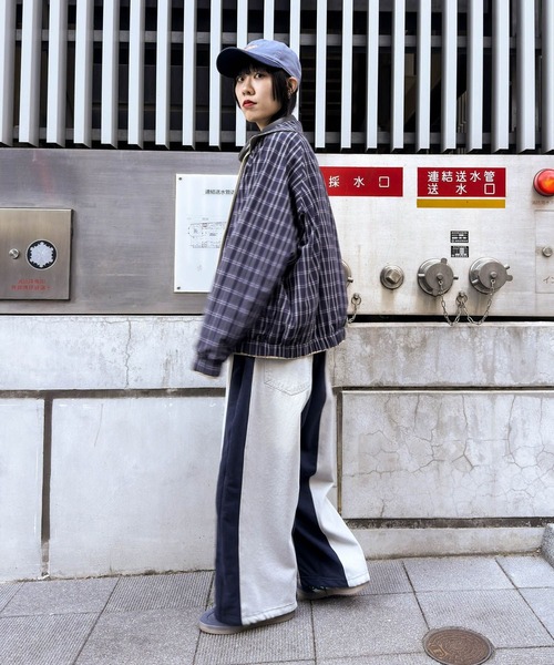 niko and（ニコアンド）の「【MODE NORM CORE】デニムパッチワーク