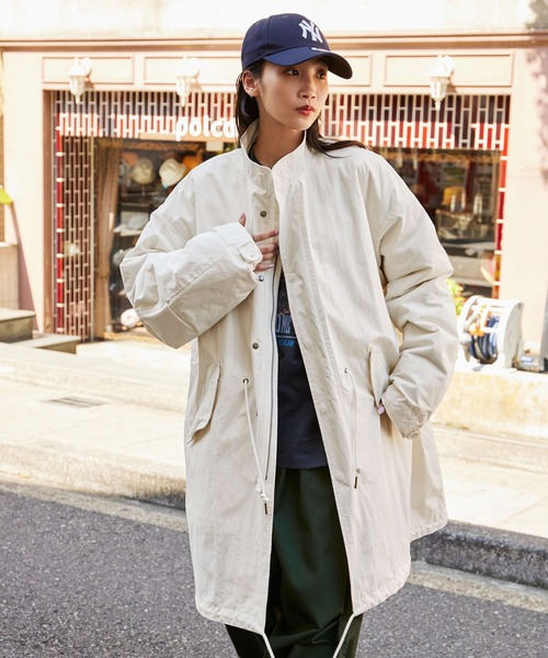 コート/ライナーセット】ビッグシルエット コットンナイロン M-65