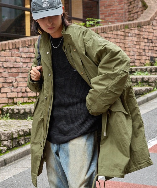 CROCODILE オリーブ モッズコート M 【公式通販】