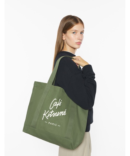 Maison Kitsune（メゾンキツネ）の「CAFE KITSUNE TOTE BAG（トート