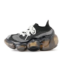 grounds / グラウンズ/別注 MOOPIE CRAFT PAINT WHT（スニーカー