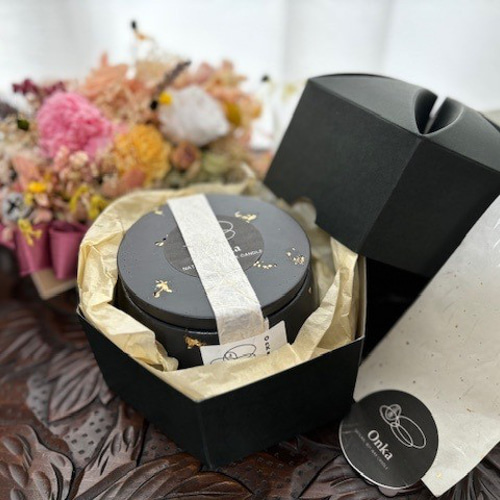 ジェスモナイト容器の100％天然精油＆ソイワックスキャンドル