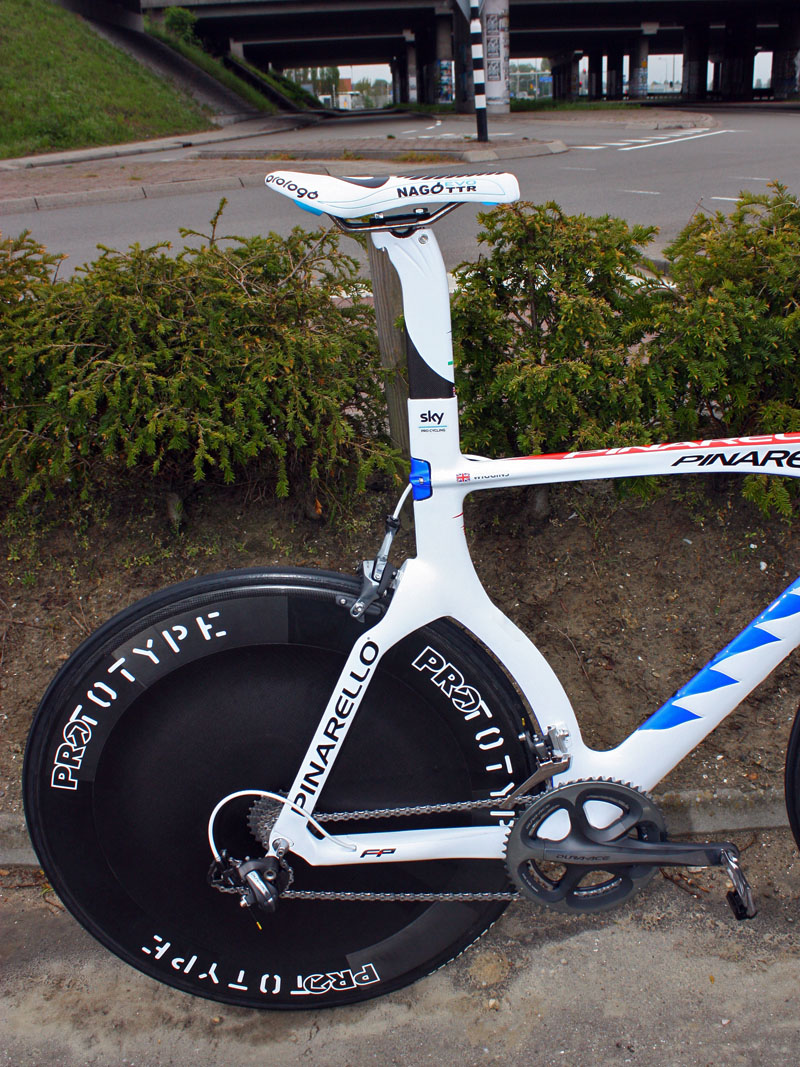 Pro bike: Bradley Wiggins' Team Sky Pinarello Graal | BikeRadar