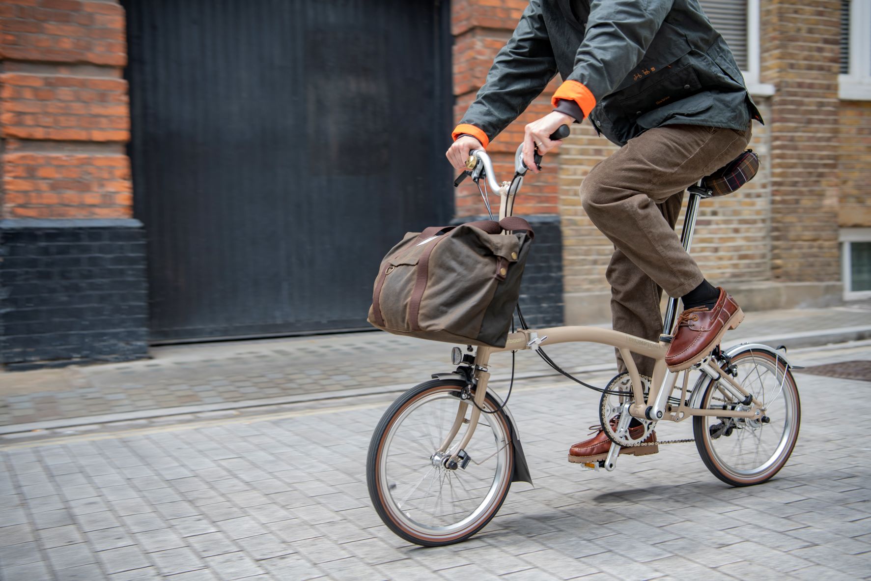 Brompton pairs up with Barbour for a new city lifestyle collection
