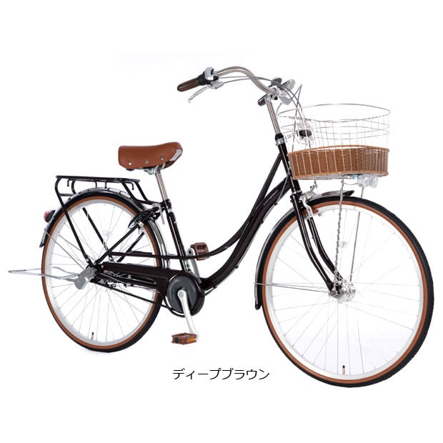 フェリーク ベルトドライブ-Q 26インチ 3段変速 オートライト シティ