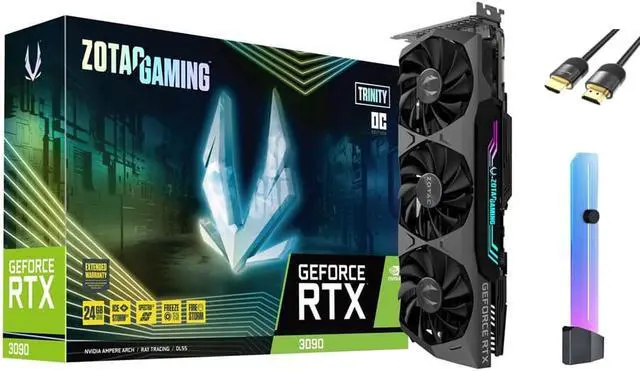 ZOTAC Gaming GeForce RTX 3090 Trinity OC Graphics Card 24GB GDDR6X