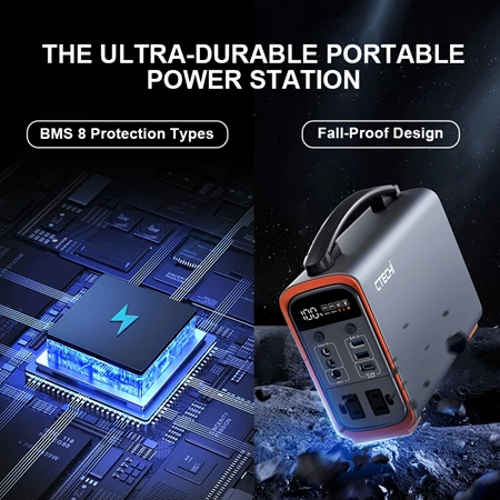 CTECHI GT200 200W 240Wh Portable Power Station - CTECHI