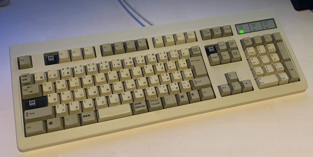 ミネベアRT6652TWJP(CMI-6D4Y6)キーボード…使い続けて十数年 | 有限