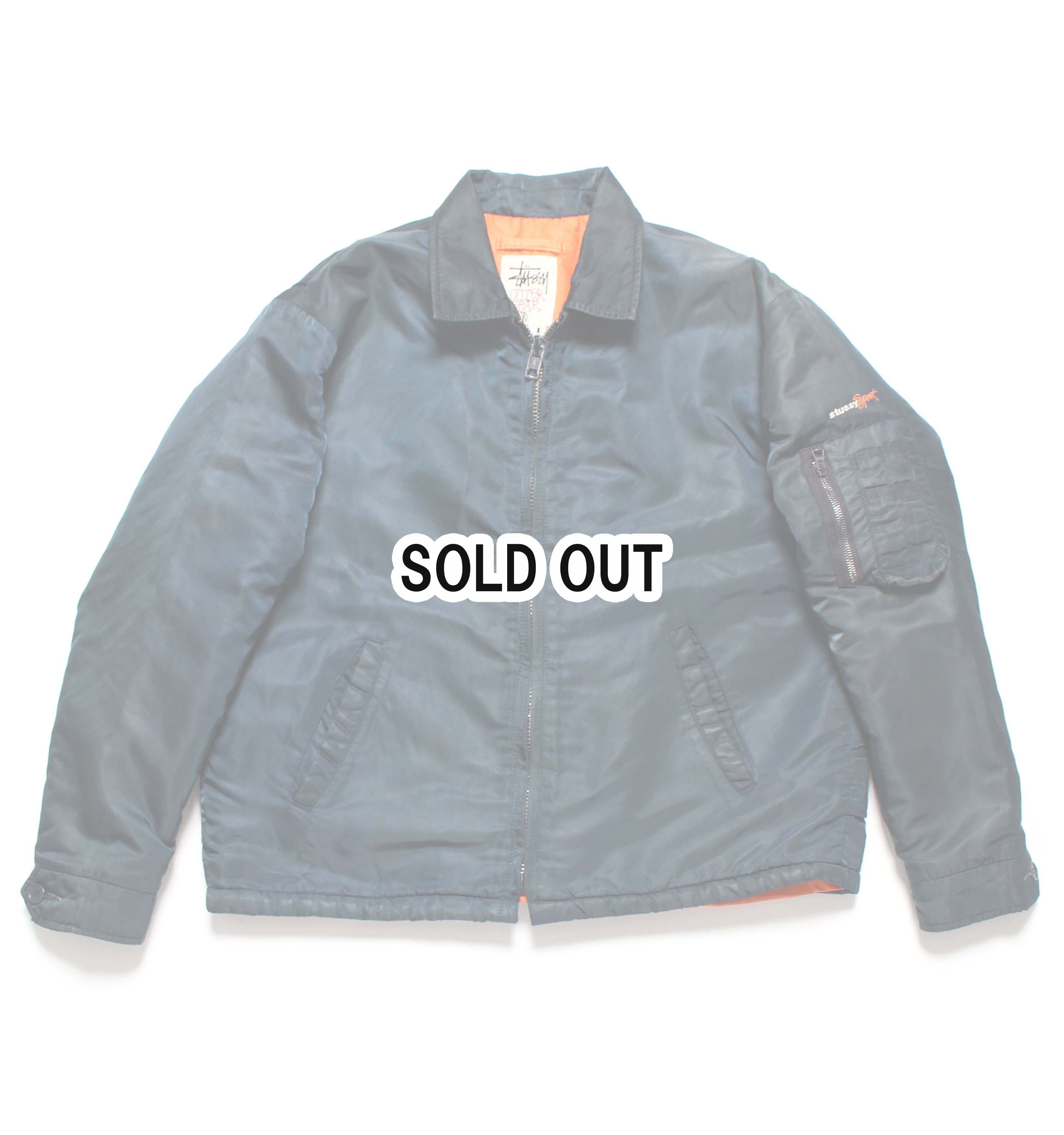 STUSSY SPORT MA-1 NYLON JK 90s – C30 - BOW WOW, RECOGNIZE FLAGSHIP