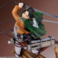 進撃の巨人」リヴァイの人気フィギュアが再登場 立体機動装置も細かく