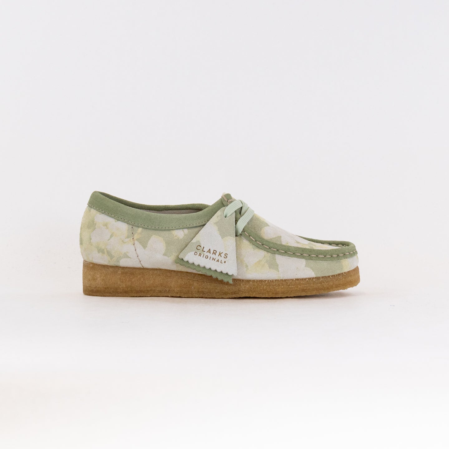 Clarks Originals Wallabee (Women's) - Green/Floral – Chiappetta Shoes