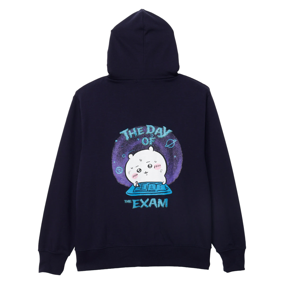 ちいかわ ZIPパーカー 試験だ ネイビー | ちいかわマーケット 公式