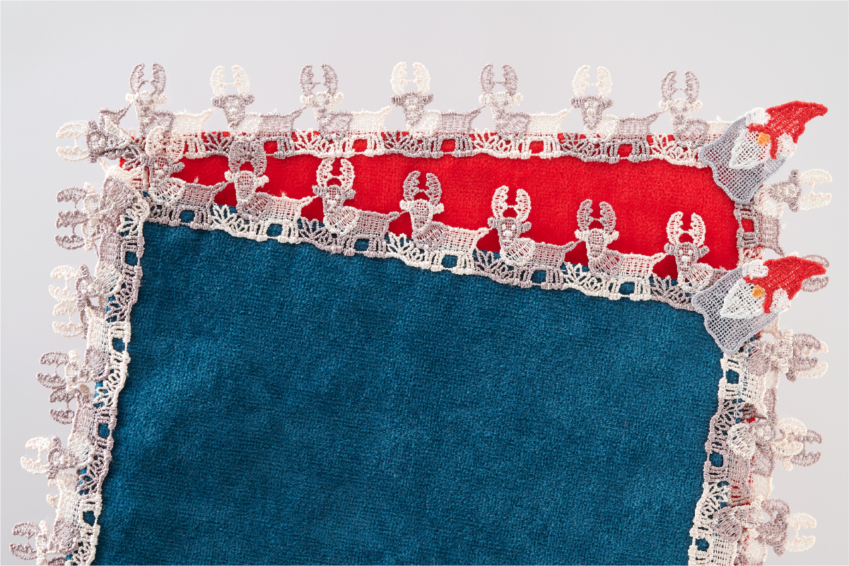 雪とサンタ、2つのデザインで冬の訪れを楽しむ。シーズンタオル