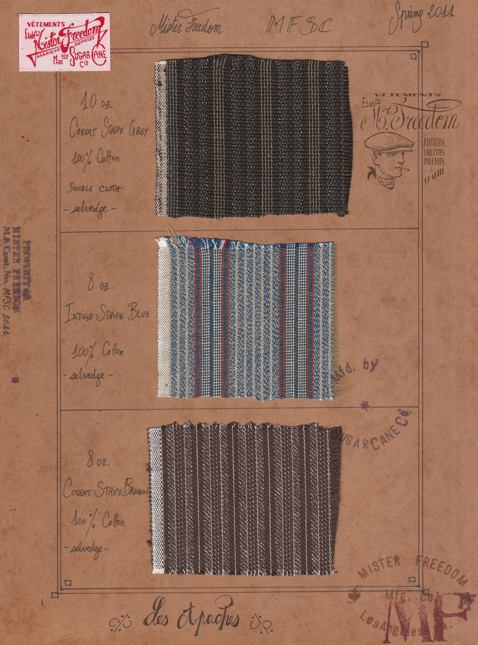 Mister Freedom® x Sugar Cane “Les Apaches” (Part. 3): Gilet de