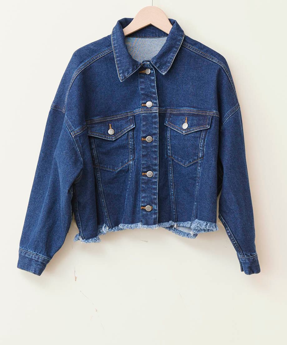 FRINGE DENIM JACKET/裾フリンジデニムジャケット_5198062 – CIMARRON