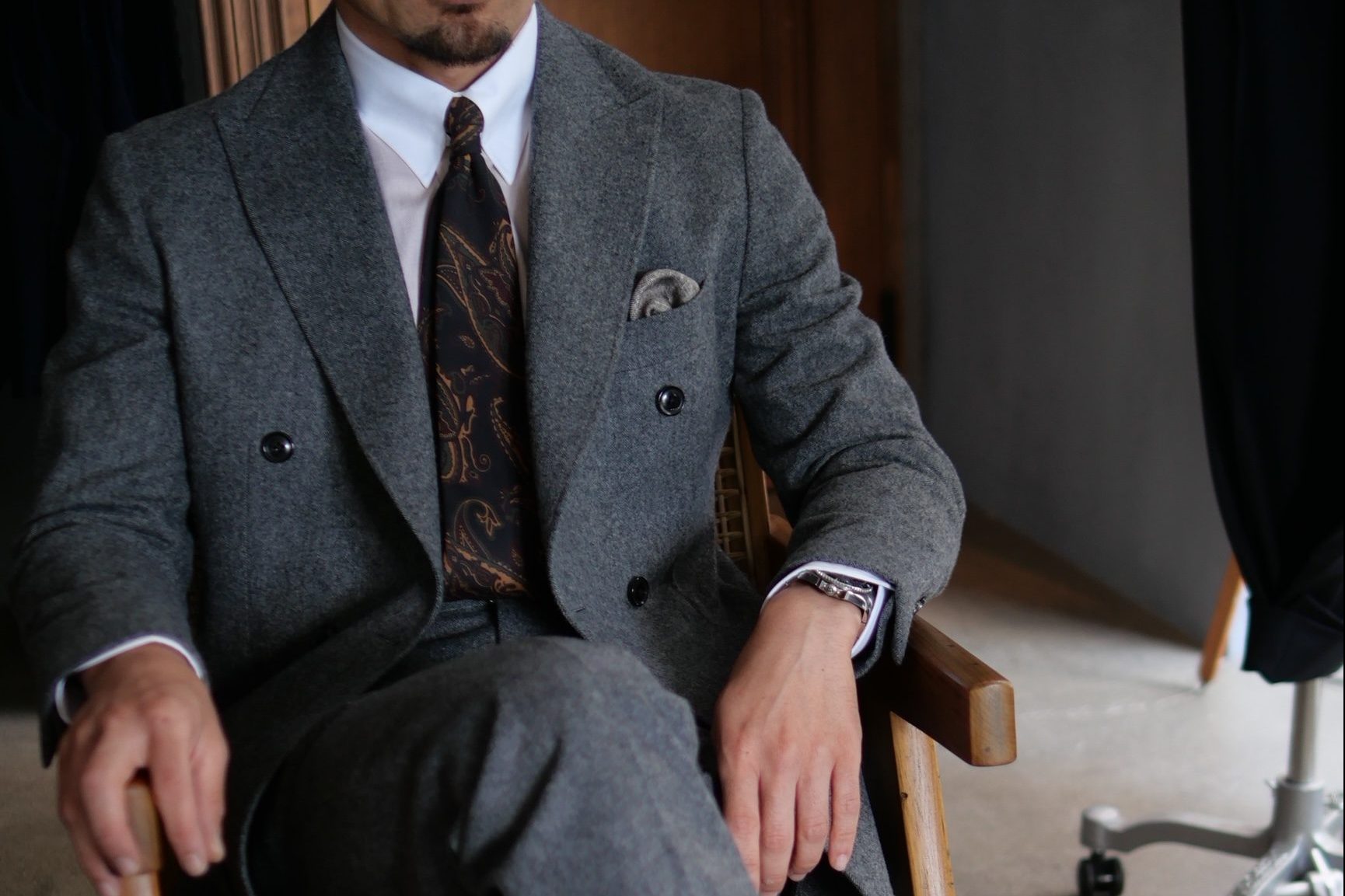 オーダースーツ FOX BROTHERS 〜CLASSIC FLANNEL〜 - BRUNO sartoria