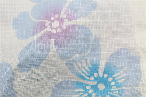 新品 未使用 浜松 ハート型花柄 浴衣 寸法写真表示 新品 未使用 浜松