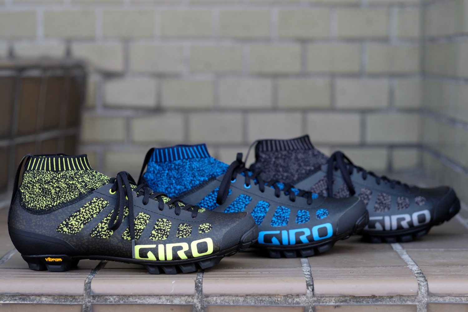 GIRO EMPIRE VR70 Knit編み込んでつくられたビンディングシューズ