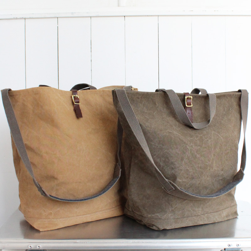 ARTS&CRAFTS #9 CANVAS 2WAY GROCERY TOTE – by CITRON