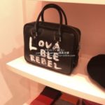 コムデギャルソン ガール メッセージ・ペイントバッグ