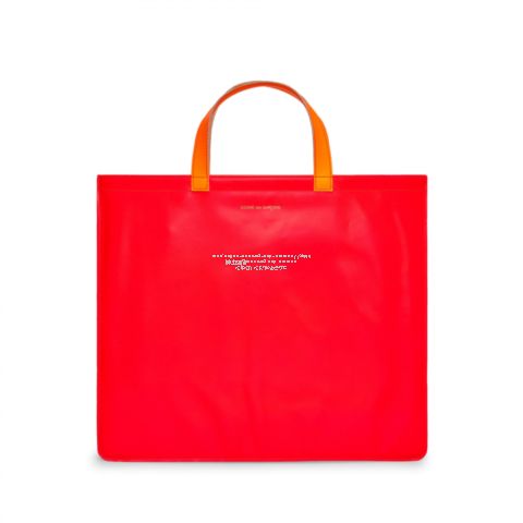 コムデギャルソン SUPER FLUO トートバッグ（スーパーフロー