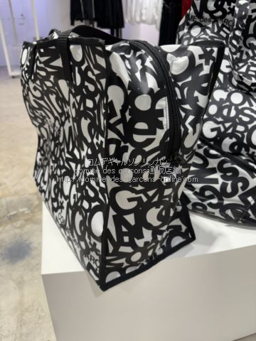 コムデギャルソン CdGロゴ ショッピングバックA-2025ホリデー