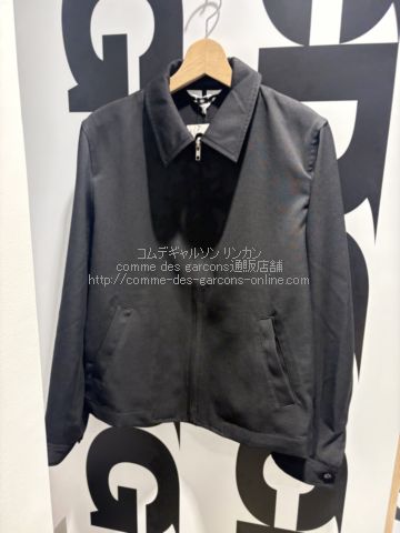 コムデギャルソンCDG ウールギャバジン ZIPブルゾン-コムデギャルソン