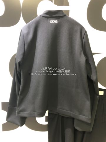 コムデギャルソンCDG ジャージ素材チャイナジャケット