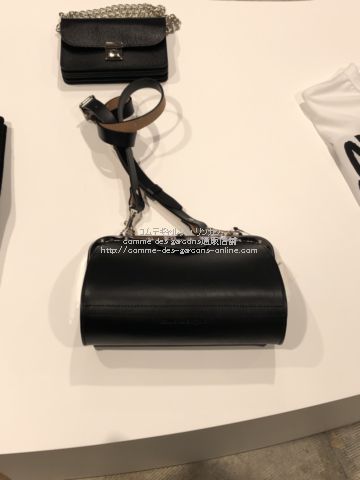 コムデギャルソン 2022SS レザー ショルダーバッグ| コムデギャルソン