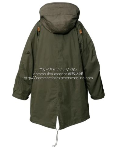 CDGコムデギャルソン アルファ フィッシュテイル コート-ライナー