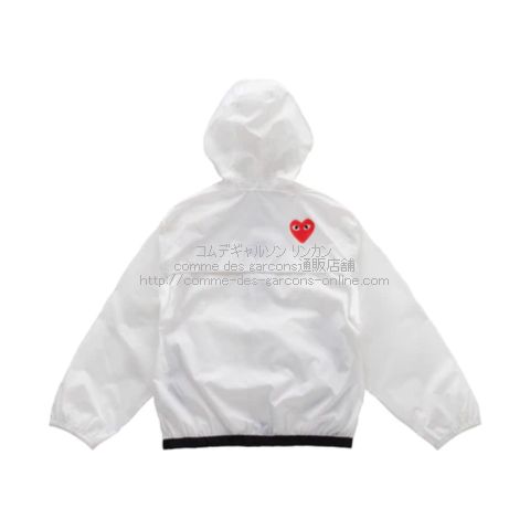 プレイ コムデギャルソン K-WAY（ケーウェイ）キッズ-子供用パーカー