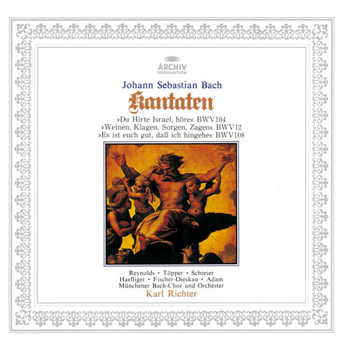 J.S.バッハ：カンタ－タ集 第104・12・108番 [初回限定盤][CD