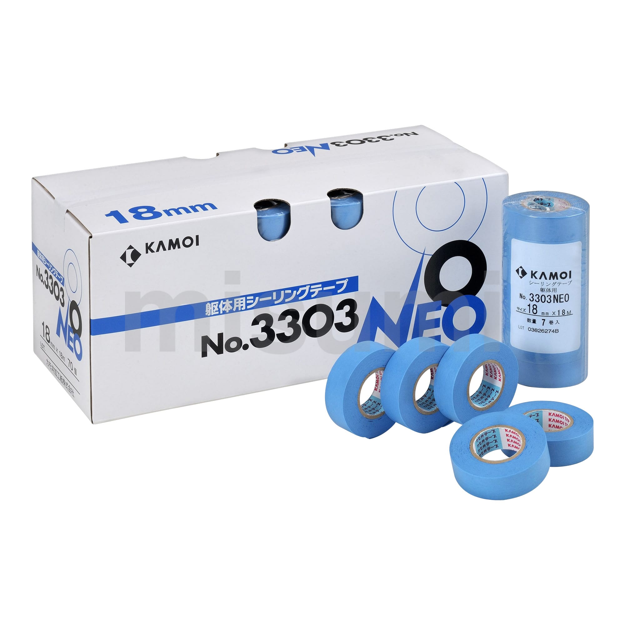 No.3303-NEO 躯体シーリング用マスキングテープ | カモ井加工紙