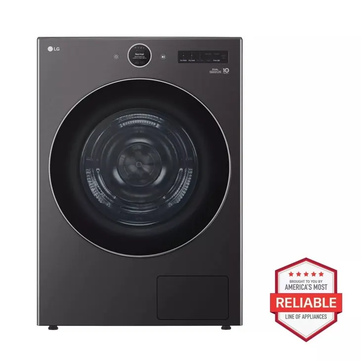 LG - DLHC5502B - 7.8 cu. ft. Mega Capacity Smart Front Load Dryer