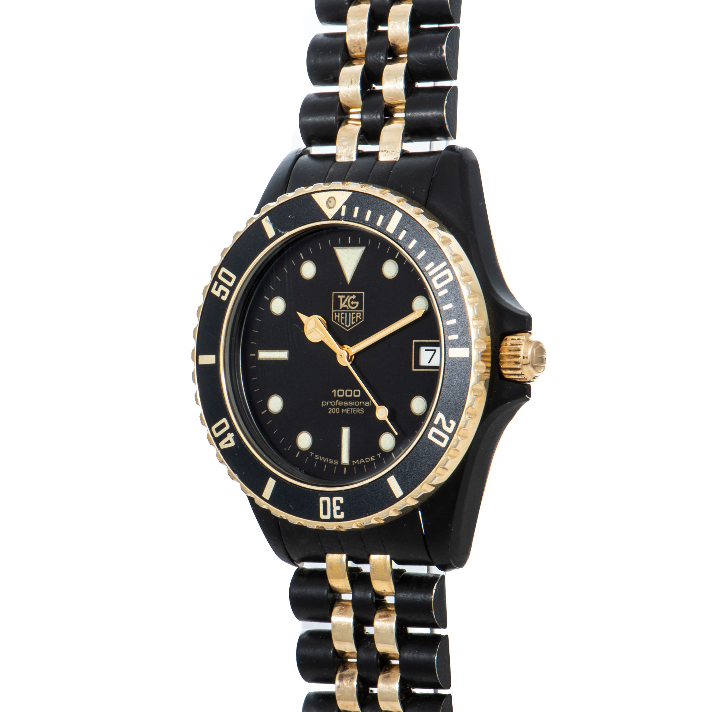 Pre-Owned Tag Heuer Professtional 1000 Diver 'Black Coral